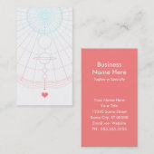 Carte De Visite amour universel (Devant / Derrière)