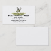 Carte De Visite Amoureux de l'orignal (Devant / Derrière)