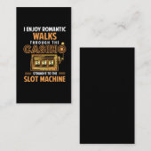 Carte De Visite Amoureux du casino Gambling Slot Devis machine (Devant / Derrière)