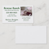 Carte De Visite & Artic ; bébés 2 frms, ranch de délivrance, (Devant / Derrière)