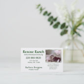 Carte De Visite & Artic ; bébés 2 frms, ranch de délivrance, (Debout devant)