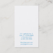 Carte De Visite Ampoule (Dos)