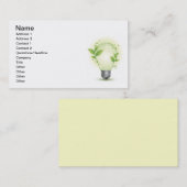 Carte De Visite Ampoule d'environnement3 (Devant / Derrière)