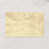 Carte De Visite ampoule faisant signe (Dos)