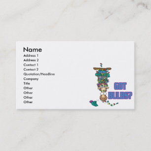 Carte De Visite ampoules amusantes lumières de Noël dessin