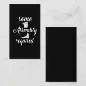 Carte De Visite Amputation de l'amputation du bras de jambe amusan (Devant / Derrière)