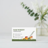 Carte De Visite Amusant et convivial Paysage avec une touche d'Hum (Debout devant)