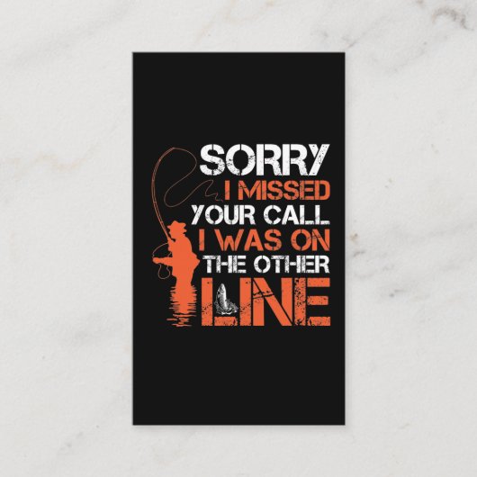 Carte De Visite Amusant pêcheur père pêcheur retraité pêcheur (Devant)