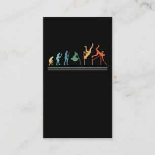 Carte De Visite Amusant Pole voûte Évolution Pole voûter
