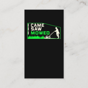 Carte De Visite Amusant Puits de gazon Janitor Humour Landscaper