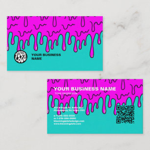 Carte de visite amusante avec votre logo