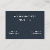 Carte De Visite Amusement Au Sea Cruise Ship (Dos)