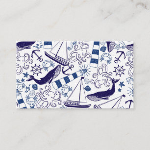 Carte De Visite Amusement en mer