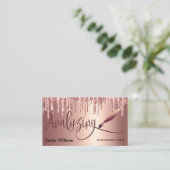 Carte De Visite Analyse de la calligraphie de script (Debout devant)