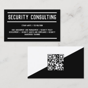 Carte De Visite Analyse des services de conseil de sécurité