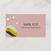 Carte De Visite Analyse Des Services De Nettoyage Pour Connecter B (Devant)