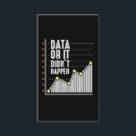 Carte De Visite Analyste des comportements Nerd des données Statis<br><div class="desc">Le cadeau idéal pour un technicien de comportement enregistré,  les geeks de données et les geeks statistiques des informaticiens.</div>