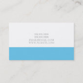 Carte De Visite Analyste financier Comptable fiscal Comptable (Dos)