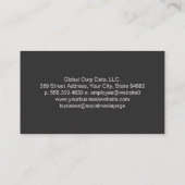 Carte De Visite Analytics | Metrics | Financial Data (Dos)