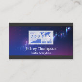 Carte De Visite Analytics | Metrics | Financial Data (Devant)