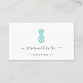 Carte De Visite Ananas Signature (Devant)