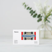 Carte De Visite Ancien combattant de la BCEI en Irak (Debout devant)