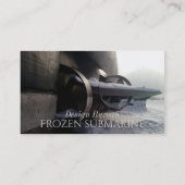 Carte De Visite Ancien sous-marin (Dos)
