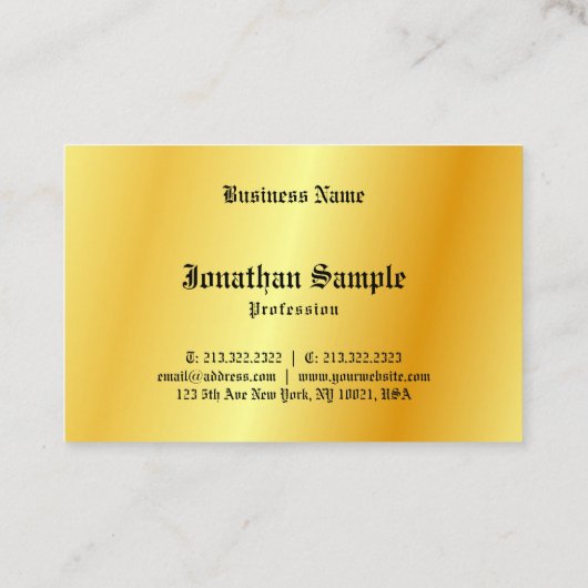 Carte De Visite Ancien style manuscrit Noir Modèle (Dos)