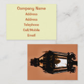 CARTE DE VISITE ANCIENNE ANGLETERRE (Devant / Derrière)