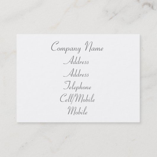 CARTE DE VISITE ANCIENNE FERME ANGLETERRE ALIMENTATION (Dos)