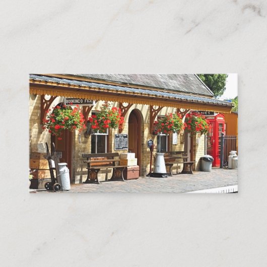 CARTE DE VISITE ANCIENNE GARE (Devant)