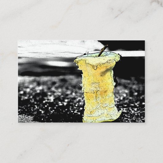 Carte De Visite Ancienne pomme (Dos)