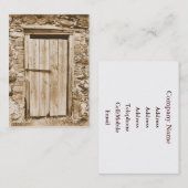 CARTE DE VISITE ANCIENNE PORTE DE GAIN (Devant / Derrière)