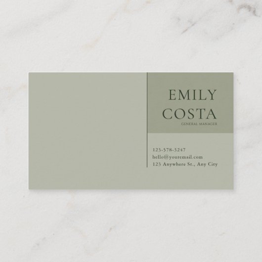 Carte De Visite Ancient Tree Forest Archway Rustic Landscape (Dos)