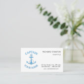 Carte De Visite Ancre (Debout devant)