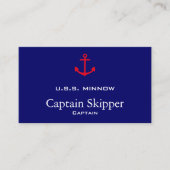 Carte De Visite Ancre (Devant)