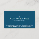 Carte De Visite Ancre de livraison simple personnalisable couleur  (Devant)