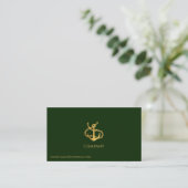 Carte de visite Ancre Gold (Debout devant)