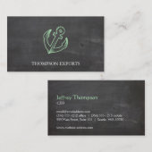 Carte De Visite Ancre (Mint) (Devant / Derrière)