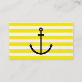 Carte De Visite Ancres Aweigh (Dos)