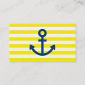 Carte De Visite Ancres Aweigh (Dos)