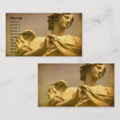 Carte De Visite Ange (Devant / Derrière)