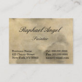 Carte De Visite Ange 1 de Raphael (Dos)