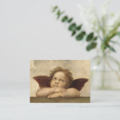 Carte De Visite Ange 2 de Raphael (Debout devant)
