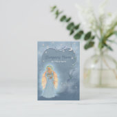 Carte De Visite Ange céleste (Debout devant)