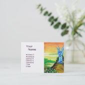 CARTE DE VISITE ANGE DE CRÉPUSCULE (Debout devant)