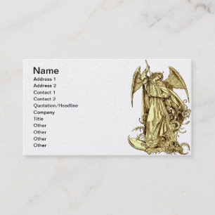 Carte De Visite Ange de la protection