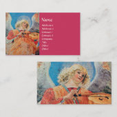 CARTE DE VISITE ANGE DE NOËL (Devant / Derrière)