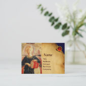 CARTE DE VISITE ANGE MUSICAL JOUER À LA DROME (Debout devant)