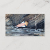 Carte De Visite Ange sculpté dans l'arbre Thunder Cove (Dos)